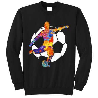 Soccer Player Sports Graphic Soccer Graphic Sweatshirt