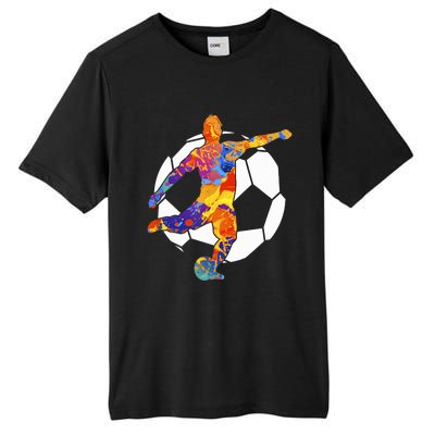 Soccer Player Sports Graphic Soccer Graphic Tall Fusion ChromaSoft Performance T-Shirt