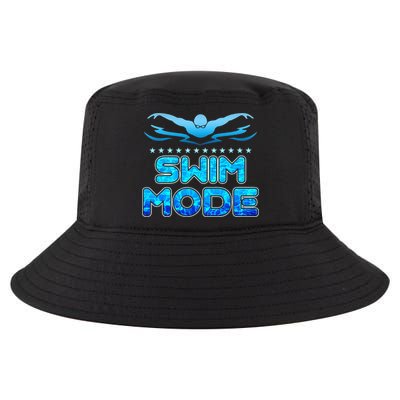 Swimming Pool Sport Swimmer Swim Team Open Waters Cool Comfort Performance Bucket Hat