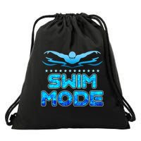 Swimming Pool Sport Swimmer Swim Team Open Waters Drawstring Bag