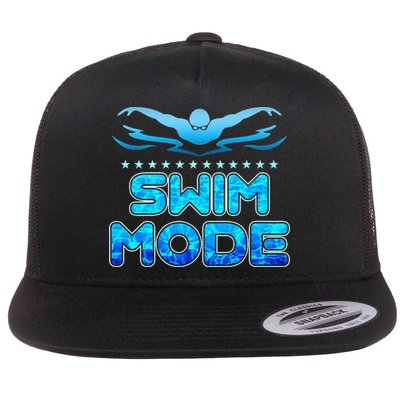 Swimming Pool Sport Swimmer Swim Team Open Waters Flatbill Hat