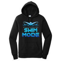 Swimming Pool Sport Swimmer Swim Team Open Waters Women's Pullover Hoodie