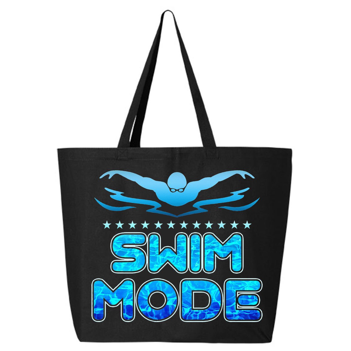 Swimming Pool Sport Swimmer Swim Team Open Waters 25L Jumbo Tote