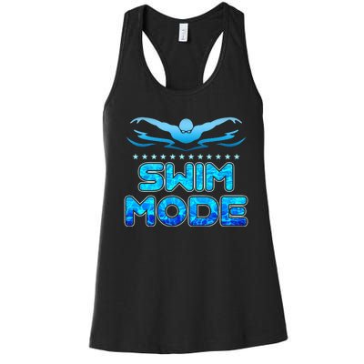 Swimming Pool Sport Swimmer Swim Team Open Waters Women's Racerback Tank