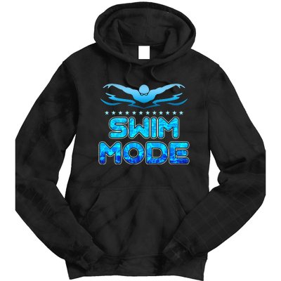 Swimming Pool Sport Swimmer Swim Team Open Waters Tie Dye Hoodie