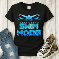 Swimming Pool Sport Swimmer Swim Team Open Waters Womens T-Shirt