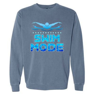 Swimming Pool Sport Swimmer Swim Team Open Waters Garment-Dyed Sweatshirt