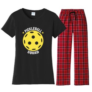 Sport Pickleball Squad Gift For Pickleball Team Women's Flannel Pajama Set