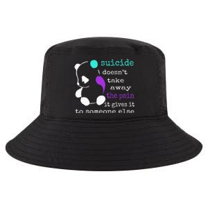 Suicide Pain Semicolon Gift Suicide Prevention Awareness Cool Comfort Performance Bucket Hat