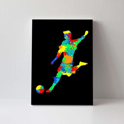 Soccer Player Canvas