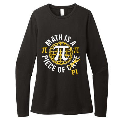 Simple Pi Symbol National Pi Day Gift Womens CVC Long Sleeve Shirt