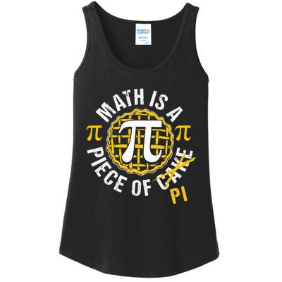 Simple Pi Symbol National Pi Day Gift Ladies Essential Tank