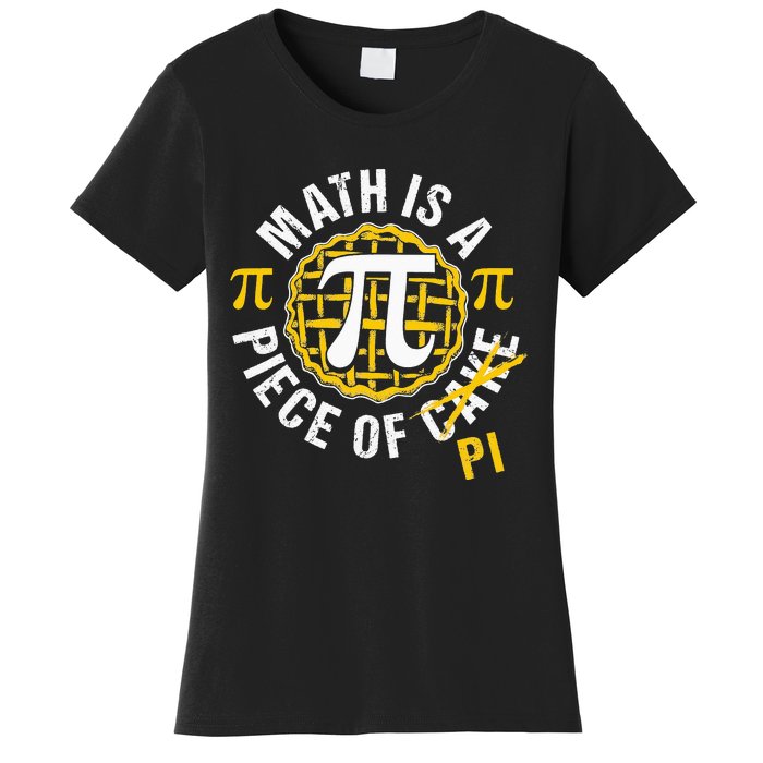 Simple Pi Symbol National Pi Day Gift Women's T-Shirt