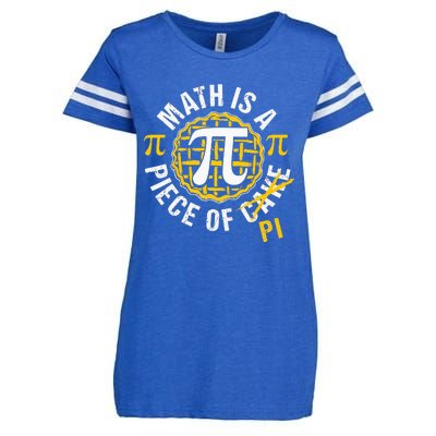 Simple Pi Symbol National Pi Day Gift Enza Ladies Jersey Football T-Shirt