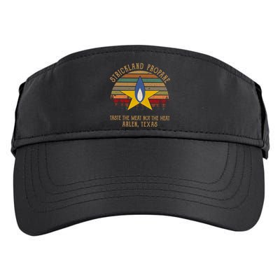Strickland Propane Taste The Meat Not The Heat Arlen Texas Vintage Adult Drive Performance Visor