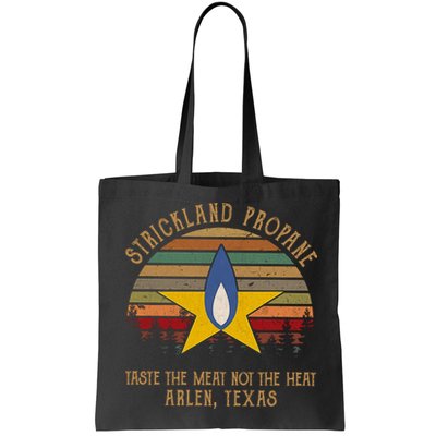 Strickland Propane Taste The Meat Not The Heat Arlen Texas Vintage Bag