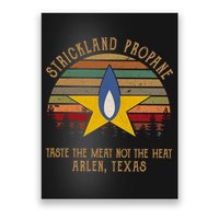 Strickland Propane Taste The Meat Not The Heat Arlen Texas Vintage Poster