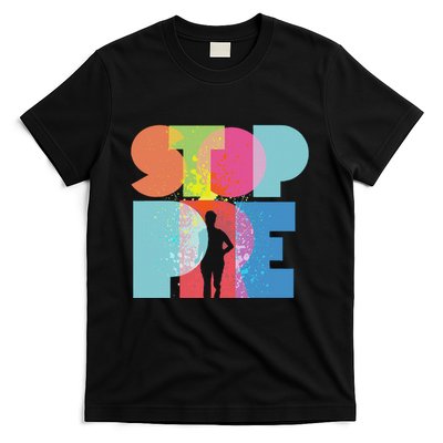 Stop Pre T Runners Track Running Enthusiasts T-Shirt