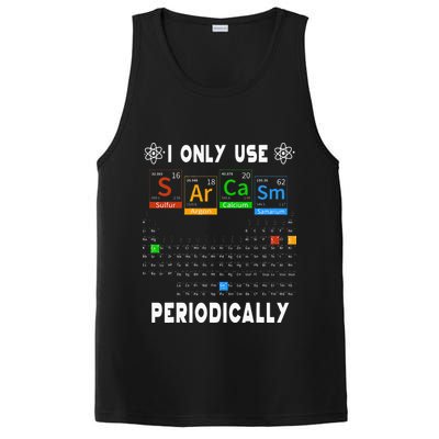Science Periodic Table Tee I Only Use Sarcasm Periodically PosiCharge Competitor Tank