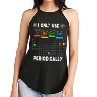 Science Periodic Table Tee I Only Use Sarcasm Periodically Women's Perfect Tri Rocker Tank