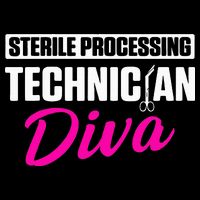Sterile Processing Technician Diva Funny Tech 16 in Basic Backpack