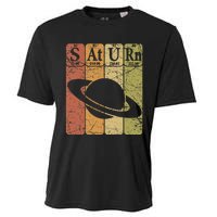 Saturn Periodic Table Elements Saturn Planet Space Nerd Cooling Performance Crew T-Shirt