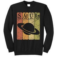 Saturn Periodic Table Elements Saturn Planet Space Nerd Sweatshirt