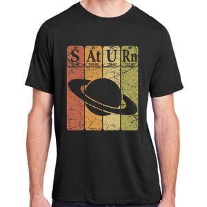 Saturn Periodic Table Elements Saturn Planet Space Nerd Adult ChromaSoft Performance T-Shirt