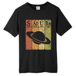 Saturn Periodic Table Elements Saturn Planet Space Nerd Tall Fusion ChromaSoft Performance T-Shirt