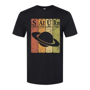 Saturn Periodic Table Elements Saturn Planet Space Nerd Softstyle CVC T-Shirt