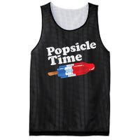 Summer Popsicle Time Funny Bomb Retro 80s Pop Vacation Gift Mesh Reversible Basketball Jersey Tank