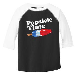 Summer Popsicle Time Funny Bomb Retro 80s Pop Vacation Gift Toddler Fine Jersey T-Shirt