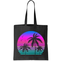 Sunset Palm Tree Cool Summer Vacation Style Vaporwave Bag
