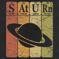 Saturn Periodic Table Elements Saturn Planet Space Nerd Cool Comfort Performance Bucket Hat