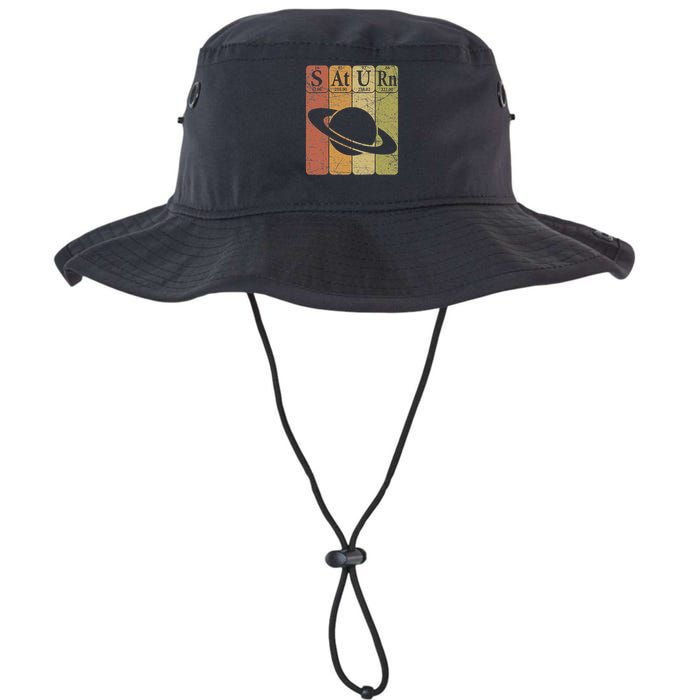Saturn Periodic Table Elements Saturn Planet Space Nerd Legacy Cool Fit Booney Bucket Hat