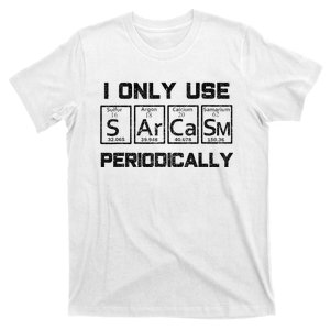 Sarcasm Periodic Table Element Science Joke T-Shirt