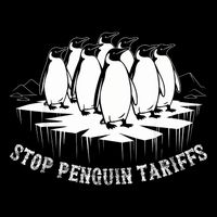  Stop Penguin Tariffs, I Stand With The Penguins Design Poster