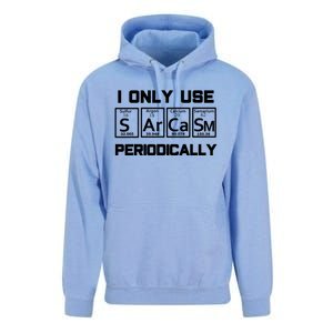 Sarcasm Periodic Table Elegift Weird Science Joke Gift Unisex Surf Hoodie