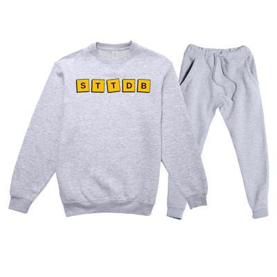 Sttdb Pieces Tigers Premium Crewneck Sweatsuit Set