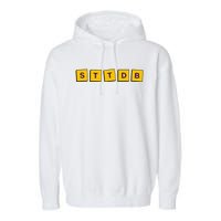 Sttdb Pieces Tigers Garment-Dyed Fleece Hoodie