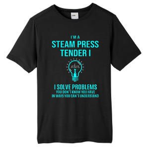 Steam Press Tender I I Solve Problems Tall Fusion ChromaSoft Performance T-Shirt