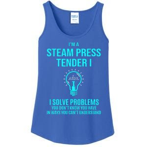 Steam Press Tender I I Solve Problems Ladies Essential Tank