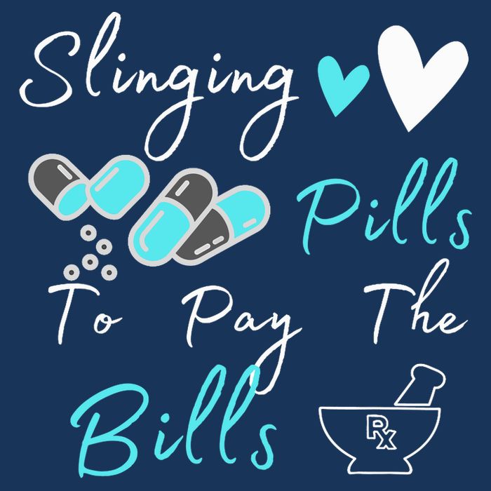 Slinging Pills To Pay The Bills Funny Pharmacist Pharmacy Womens Tank Top