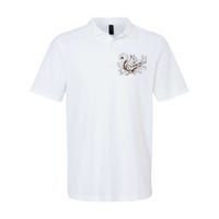 Squirrel Plays The Guitar Guitar Music Softstyle Adult Sport Polo