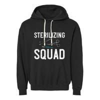 Sterile Processing Technician Certification Manager Tech Garment-Dyed Fleece Hoodie