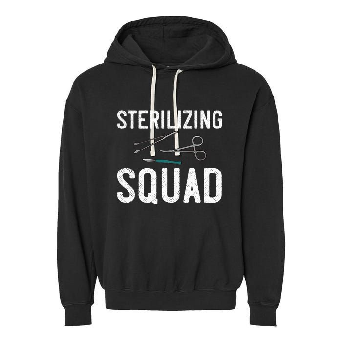 Sterile Processing Technician Certification Manager Tech Garment-Dyed Fleece Hoodie