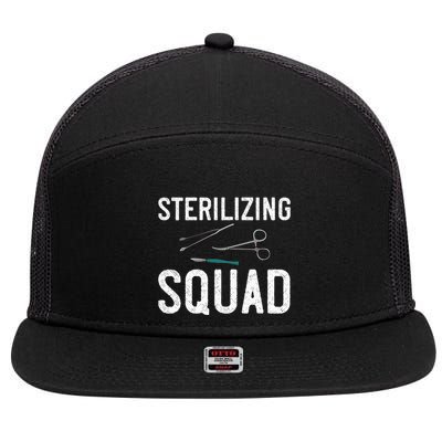 Sterile Processing Technician Certification Manager Tech 7 Panel Mesh Trucker Snapback Hat