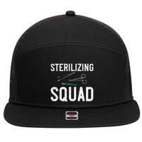 Sterile Processing Technician Certification Manager Tech 7 Panel Mesh Trucker Snapback Hat
