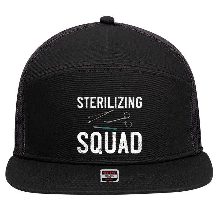 Sterile Processing Technician Certification Manager Tech 7 Panel Mesh Trucker Snapback Hat