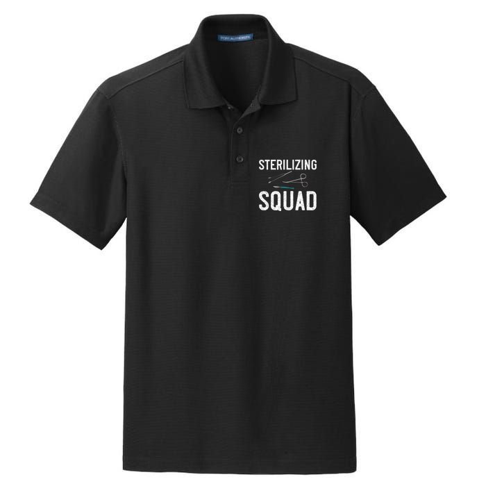 Sterile Processing Technician Certification Manager Tech Dry Zone Grid Polo